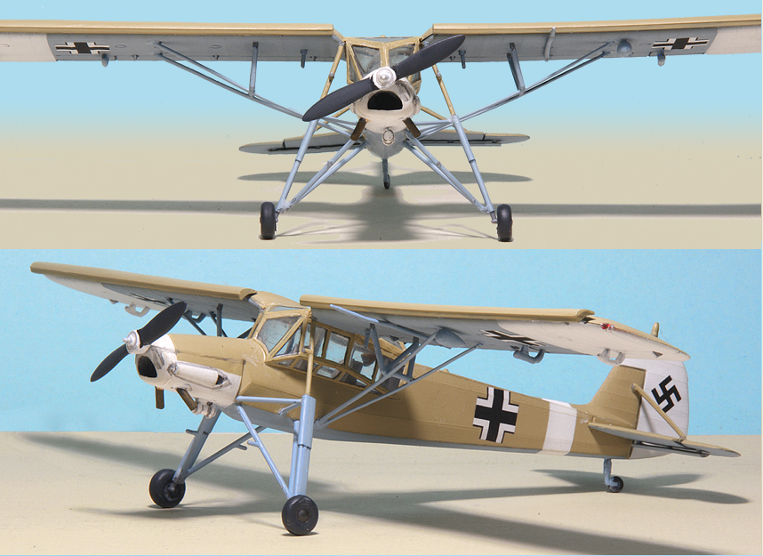 Auroura/Heller 1:72 scale Fieseler Storch