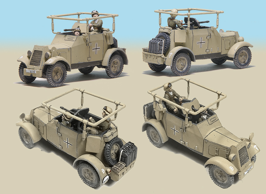 First To Fight's 1/72 scale Kfz 13 Pro Built