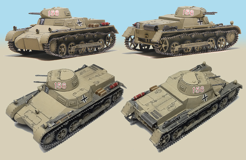 Pro Built S-Model Panzer I at 1/72 scale