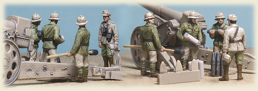 1:72 scale Cannone da 149/40 with Crew - Italeri