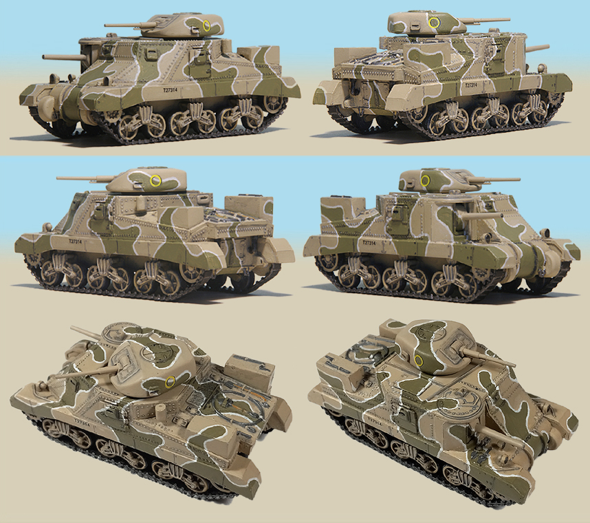 1:72 scale British M3 Grant Tank - Hasegawa