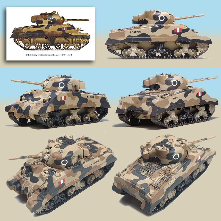 1:72 scale M4A2 Sherman III  - Italeri
