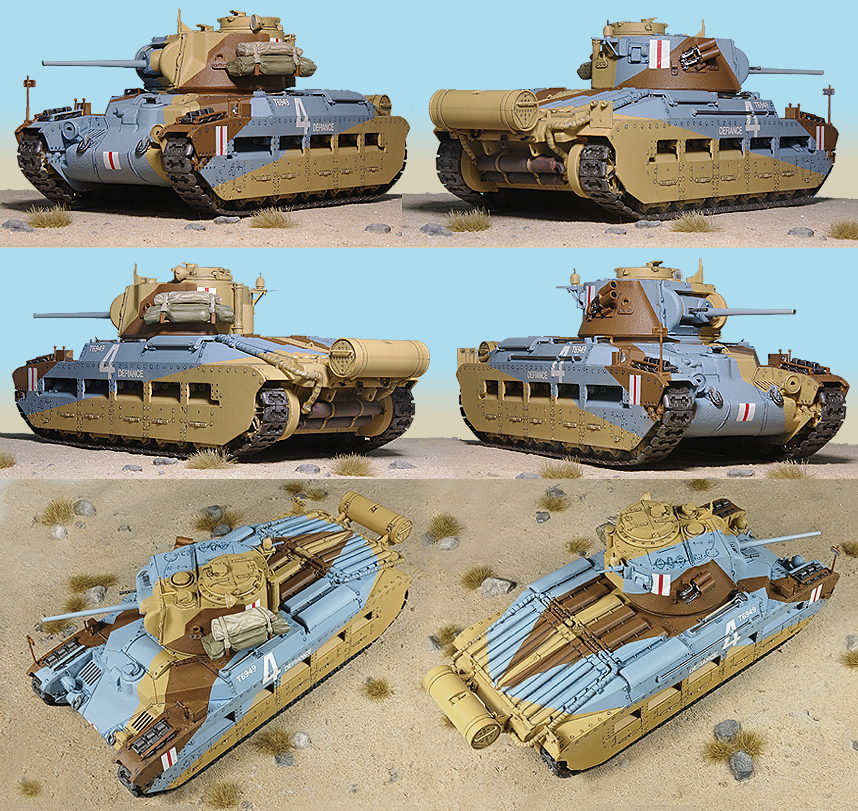 1:35 scale Matilda Infantry Tank - Tamiya
