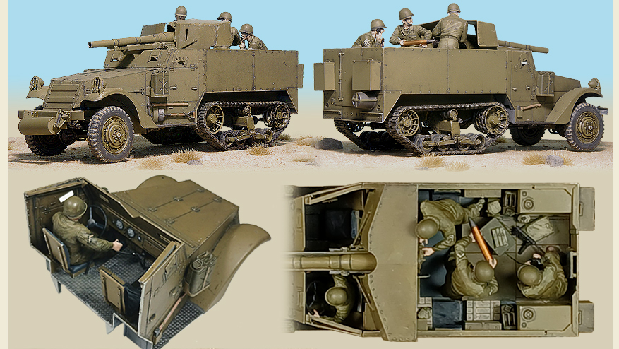 1:35 scale M3 Tank Destroyer - Dragon